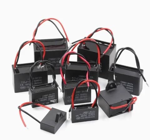 AUOQKQUT 10pcs 25/70/21 CBB61 SH Fan Electronic Starter Capacitor 450V 3uf von AUOQKQUT