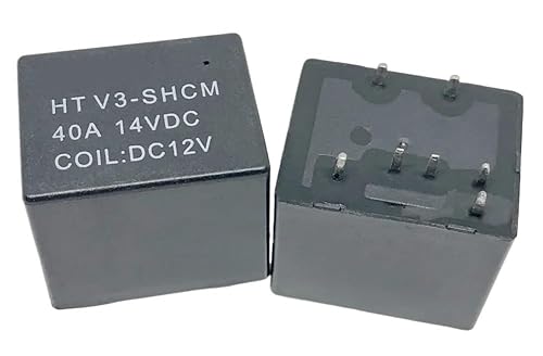 AUOQKQUT 1pc HTV3-SHCM DC12V (4119-1C-7P-8MM-40A) Relay 7 pins von AUOQKQUT