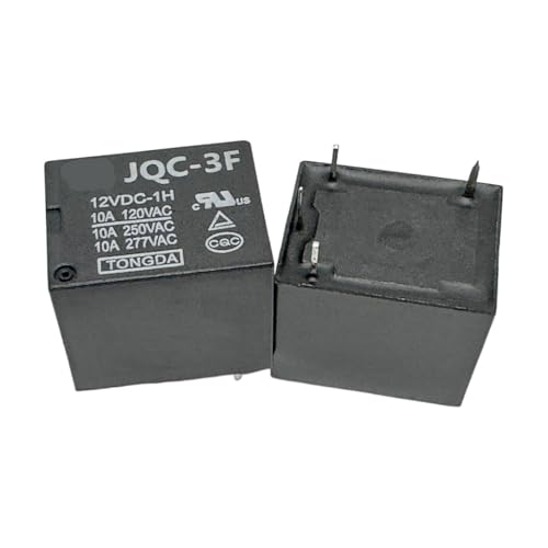 AUOQKQUT 1pc JQC-3F 12VDC-1H (T73A-10A) Relay 4pins von AUOQKQUT