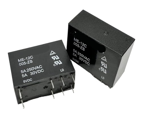 AUOQKQUT 1pc ME-12C 005-ZS (14F-2C-5V-5A) Relay 8 pins von AUOQKQUT