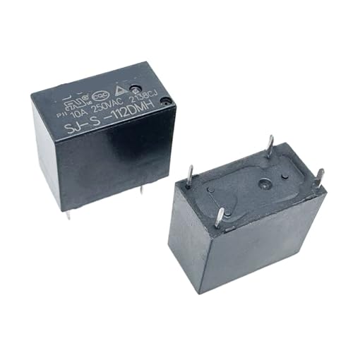 AUOQKQUT 1pc SJ-S-112DMH 12V-10A (32F-1A) Relay 4pins von AUOQKQUT