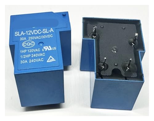 AUOQKQUT 1pc SLA-12VDC-SL-A (T90A4-5V12V/24V-30A) Relay 4pins von AUOQKQUT