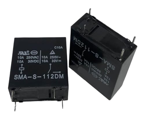 AUOQKQUT 1pc SMA-S-112DM (36F-1A-12V-10A) Relay 4 pins von AUOQKQUT
