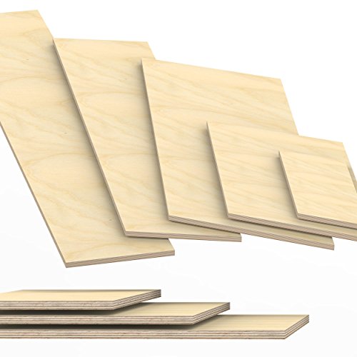 12mm Multiplex Zuschnitt Länge bis 200cm Multiplexplatten Zuschnitte Auswahl: 130x10 cm von AUPROTEC