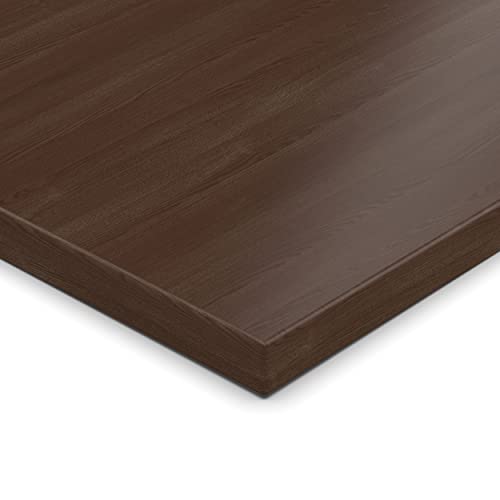 19mm Spanplatte Zuschnitt Eiche Piemont Mokka melaminharzbeschichtet Länge bis 200cm Dekorplatten Zuschnitte mit Umleimer Auswahl: 100 x 40 cm (ABS Kante komplett) von AUPROTEC