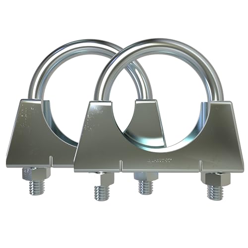 2 Stück Bügelschelle M8 Rohrschelle Ø 45 mm von AUPROTEC