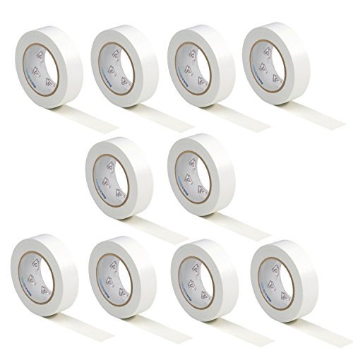 AUPROTEC 10x Isolierband weiß 15mm x 10m VDE Isoband PVC Elektriker Klebeband DIN EN 60454-3-1 AUPROTEC 10x Isolierband weiß 15mm x 10m VDE Isoband PVC Elektriker Klebeband DIN EN 60454-3-1 von AUPROTEC