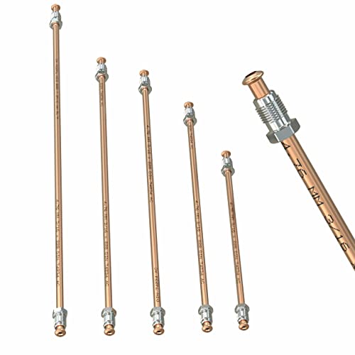 AUPROTEC Bremsleitung Ø 4,75 mm Kupfer/Kunifer mit ABE einbaufertig Bördel (F) 150mm - 3050mm Auswahl: (Länge 475 mm Bördel F Standard) von AUPROTEC