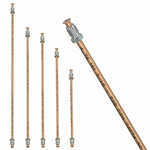 AUPROTEC Bremsleitung Ø 4,75 mm Kupfer/Kunifer mit ABE einbaufertig Bördel (E) 150mm - 3050mm Auswahl: (Länge 200 mm Bördel E) von AUPROTEC