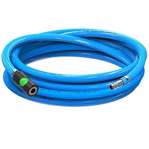 AUPROTEC Druckluftschlauch Set 10mm Ø Innen 3m PVC-Schlauch I Mit Prevost S1 Sicherheits Kupplung für Druckluft-Kompressor I AUPROTEC Kompressorschlauch hochflexibel AUPROTEC Druckluftschlauch Set 10mm Ø Innen 3m PVC-Schlauch I Mit Prevost S1 Sicherheits Kupplung für Druckluft-Kompressor I AUPROTEC Kompressorschlauch hochflexibel von AUPROTEC