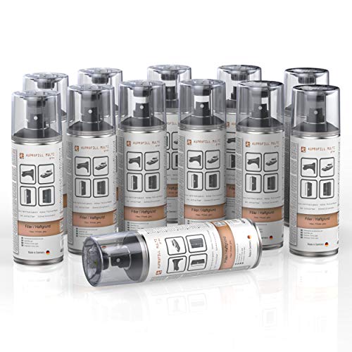 AUPROTEC Haftgrund Füller AUPROFILL MULTI Filler Grundierung für Autolack Primer Spray grau 12x 400ml von AUPROTEC