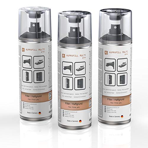 AUPROTEC Haftgrund Füller AUPROFILL MULTI Filler Grundierung für Autolack Primer Spray grau 3x 400ml AUPROTEC Haftgrund Füller AUPROFILL MULTI Filler Grundierung für Autolack Primer Spray grau 3x 400ml von AUPROTEC
