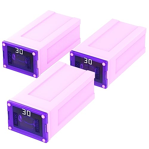 AUPROTEC JCASE Blocksicherung Female OTO J Japan 20A - 60A Auswahl: 30A Ampere pink, 3 Stück von AUPROTEC
