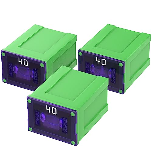 AUPROTEC JCASE LP Blocksicherung Low Profile OTO JLP Female 20A - 60A Auswahl: 40A Ampere grün, 3 Stück AUPROTEC JCASE LP Blocksicherung Low Profile OTO JLP Female 20A - 60A Auswahl: 40A Ampere grün, 3 Stück von AUPROTEC