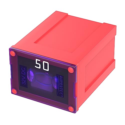 AUPROTEC JCASE LP Blocksicherung Low Profile OTO JLP Female 20A - 60A Auswahl: 50A Ampere rot, 1 Stück AUPROTEC JCASE LP Blocksicherung Low Profile OTO JLP Female 20A - 60A Auswahl: 50A Ampere rot, 1 Stück von AUPROTEC