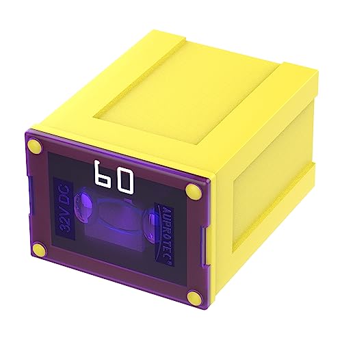 AUPROTEC JCASE LP Blocksicherung Low Profile OTO JLP Female 20A - 60A Auswahl: 60A Ampere gelb, 1 Stück von AUPROTEC