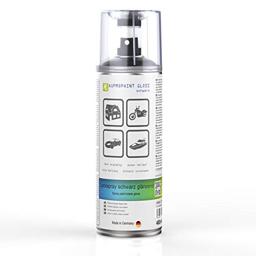 AUPROTEC Lackspray AUPROPAINT GLOSS schwarz glänzend Sprühlack Glanzlack Auto Lack Spray 1x 400ml AUPROTEC Lackspray AUPROPAINT GLOSS schwarz glänzend Sprühlack Glanzlack Auto Lack Spray 1x 400ml von AUPROTEC