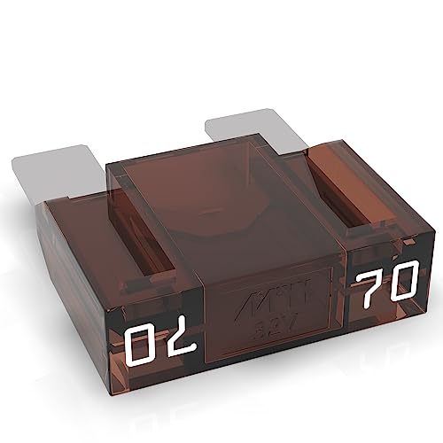 AUPROTEC Maxi Flachstecksicherung 20A - 80A Stecksicherung Schmelzsicherung Auswahl: 70A Ampere braun, 25 Stück AUPROTEC Maxi Flachstecksicherung 20A - 80A Stecksicherung Schmelzsicherung Auswahl: 70A Ampere braun, 25 Stück von AUPROTEC