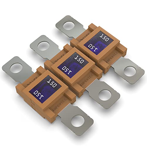 AUPROTEC Mega Hochstromsicherung Schraubsicherung 80A - 500A Auswahl: 150A Ampere rot, 3 Stück AUPROTEC Mega Hochstromsicherung Schraubsicherung 80A - 500A Auswahl: 150A Ampere rot, 3 Stück von AUPROTEC