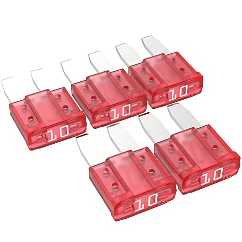 AUPROTEC Micro 2 Kfz Sicherungen Flachstecksicherungen MikrOTO II 5A - 30A Auswahl: 10A Ampere rot, 5 Stück AUPROTEC Micro 2 Kfz Sicherungen Flachstecksicherungen MikrOTO II 5A - 30A Auswahl: 10A Ampere rot, 5 Stück von AUPROTEC