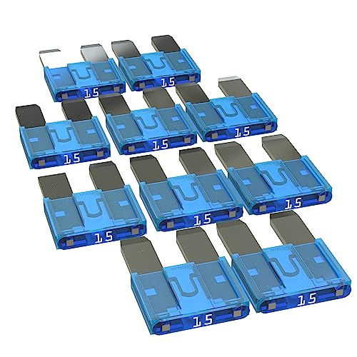 AUPROTEC Mini Flachstecksicherung 2A - 30A Stecksicherung Schmelzsicherung Auswahl: 15A Ampere türkis, 10 Stück AUPROTEC Mini Flachstecksicherung 2A - 30A Stecksicherung Schmelzsicherung Auswahl: 15A Ampere türkis, 10 Stück von AUPROTEC