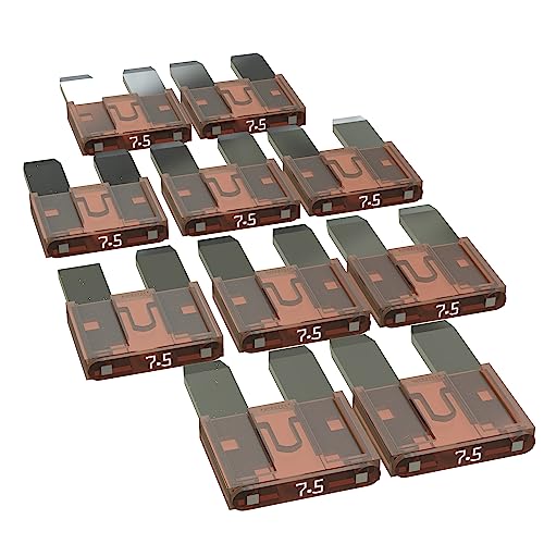 AUPROTEC Mini Flachstecksicherung 2A - 30A Stecksicherung Schmelzsicherung Auswahl: 7,5A Ampere ocker, 10 Stück AUPROTEC Mini Flachstecksicherung 2A - 30A Stecksicherung Schmelzsicherung Auswahl: 7,5A Ampere ocker, 10 Stück von AUPROTEC