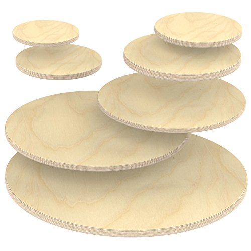 AUPROTEC Multiplexplatte 24mm rund Ø 700mm Holzplatten von 20cm-148cm auswählbar runde Sperrholz-Platten Birke Massiv Multiplex Holz Industriequalität als Tisch-Platte Bistro-Tisch etc. verwendbar AUPROTEC Multiplexplatte 24mm rund Ø 700mm Holzplatten von 20cm-148cm auswählbar runde Sperrholz-Platten Birke Massiv Multiplex Holz Industriequalität als Tisch-Platte Bistro-Tisch etc. verwendbar von AUPROTEC
