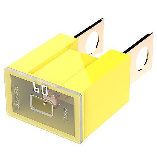 AUPROTEC PAL B Blocksicherung Male OTO BT Japan 30A - 140A Auswahl: 60A Ampere gelb, 1 Stück von AUPROTEC