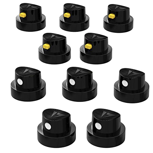 AUPROTEC Sprühkopf Set Ersatz Sprühköpfe 10 tlg. Spray Caps Kit 5x Punktsprühkopf schwarz/weiß + 5x Fächersprühkopf schwarz/gelb AUPROTEC Sprühkopf Set Ersatz Sprühköpfe 10 tlg. Spray Caps Kit 5x Punktsprühkopf schwarz/weiß + 5x Fächersprühkopf schwarz/gelb von AUPROTEC