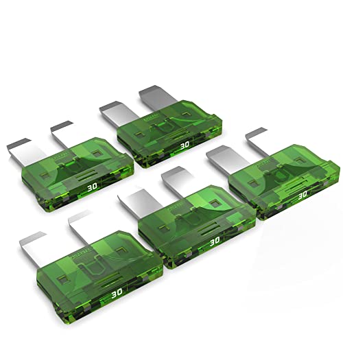 AUPROTEC Standard ATO Flachstecksicherung 1A - 40A Stecksicherung Schmelzsicherung Auswahl: 30A Ampere grün, 5 Stück AUPROTEC Standard ATO Flachstecksicherung 1A - 40A Stecksicherung Schmelzsicherung Auswahl: 30A Ampere grün, 5 Stück von AUPROTEC