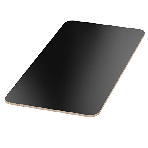 AUPROTEC Tischplatte 18mm schwarz 1200 mm x 600 mm rechteckige Multiplexplatte melaminbeschichtet von 40cm-200cm auswählbar Ecken Radius 100mm Birken-Sperrholzplatten Auswahl: 120x60 cm AUPROTEC Tischplatte 18mm schwarz 1200 mm x 600 mm rechteckige Multiplexplatte melaminbeschichtet von 40cm-200cm auswählbar Ecken Radius 100mm Birken-Sperrholzplatten Auswahl: 120x60 cm von AUPROTEC