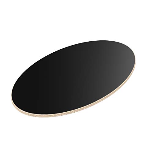 AUPROTEC Tischplatte 18mm schwarz 900 mm x 500 mm Multiplexplatte Ellipse melaminbeschichtet von 40cm-200cm auswählbar Birken-Sperrholzplatten Massiv Holz Industriequalität Auswahl: 90x50 cm AUPROTEC Tischplatte 18mm schwarz 900 mm x 500 mm Multiplexplatte Ellipse melaminbeschichtet von 40cm-200cm auswählbar Birken-Sperrholzplatten Massiv Holz Industriequalität Auswahl: 90x50 cm von AUPROTEC
