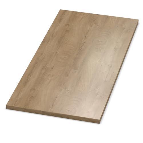 AUPROTEC Tischplatte 19mm Eiche ENDgrain Classic 1800 mm x 800 mm Holzplatte Dekor Spanplatte mit 2mm ABS Kante Auswahl: 180x80 cm AUPROTEC Tischplatte 19mm Eiche ENDgrain Classic 1800 mm x 800 mm Holzplatte Dekor Spanplatte mit 2mm ABS Kante Auswahl: 180x80 cm von AUPROTEC