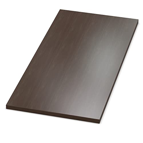 AUPROTEC Tischplatte 19mm Eiche Piemont Mokka 1000 mm x 800 mm Holzplatte Dekor Spanplatte mit 2mm ABS Kante Auswahl: 100x80 cm von AUPROTEC