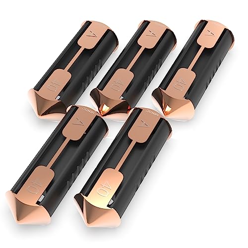 AUPROTEC Torpedo Sicherung Schmelzsicherung 5A - 40A Auswahl: 40A Ampere grau, 5 Stück von AUPROTEC