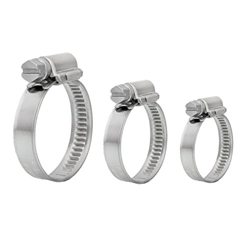 Mini Schlauchschellen Edelstahl V2A DIN 3017 Auswahl: 7-11 mm 10 Stück Mini Schlauchschellen Edelstahl V2A DIN 3017 Auswahl: 7-11 mm 10 Stück von AUPROTEC