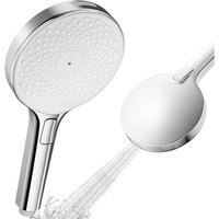 Auralum Max - Handbrause mit 4 Strahlarten, 140 mm Brauseköpfe Kopfbrause, Runder 4-in-1-Duschkopf von AURALUM MAX