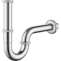 Siphon Waschbecken - Universal Syphon Badezimmer Waschbecken 1 1/4 x 32 mm, Edelstahl Abflussrohr für Bad und Küchenspüle - Auralum von AURALUM