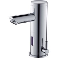Auralum - Infrarot-Armaturen Badarmatur Infrarot Sensor Wasserhahn Bad Automatisch Induktion Mischbatterie fürs Waschbecken Badezimmer Handwaschbecken von AURALUM
