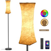 Stehlampe, 12W LED Stehleuchte RGB Farbwechsel Smart mit Fernbedienung Modern Leselampe Standleuchte mit 4 Farbtemperaturen 2500-7000K Stehlampe, 12W LED Stehleuchte RGB Farbwechsel Smart mit Fernbedienung Modern Leselampe Standleuchte mit 4 Farbtemperaturen 2500-7000K von AURALUM