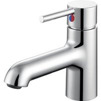 Auralum - Waschtischarmatur Wasserhahn Bad Einhebel Waschtischbatterie Chrome Armatur für Waschbecken, für Badezimmer von AURALUM