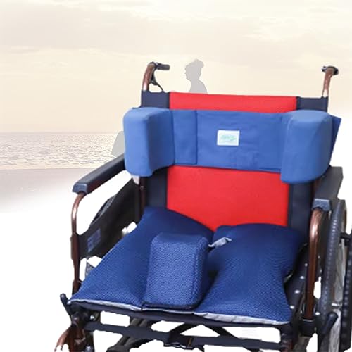 AUREIN Coort Rollstuhlkissen und -Polster, verschiebbares und seitlich verschiebbares Rollstuhlsitzkissen, Anti-Dekubitus-Sitzpolster für ältere Menschen mit Behinderung von AUREIN
