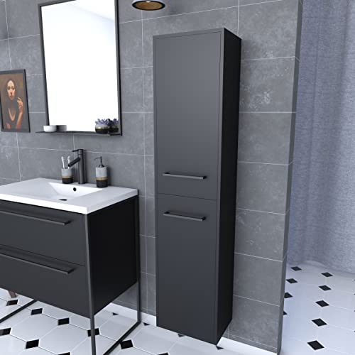 Aurlane PACM059 Structura P059 Badezimmersäule, Schwarz/Weiß von AURLANE