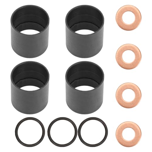 AUROLYNNE Einspritzdüsen-Dichtungsring Set für 2.2 2.5 dci Master Trafic Movano 7703062072 Kit Unterlegscheibe Einspritzdüse von AUROLYNNE