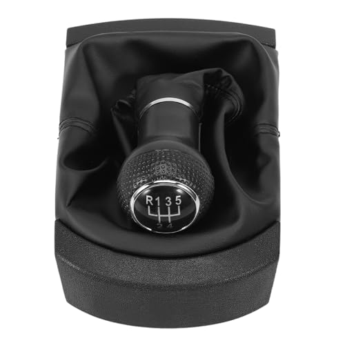 AUROLYNNE Schaltknauf 5-Gang Schwarz kompatibel mit Ibiza von AUROLYNNE