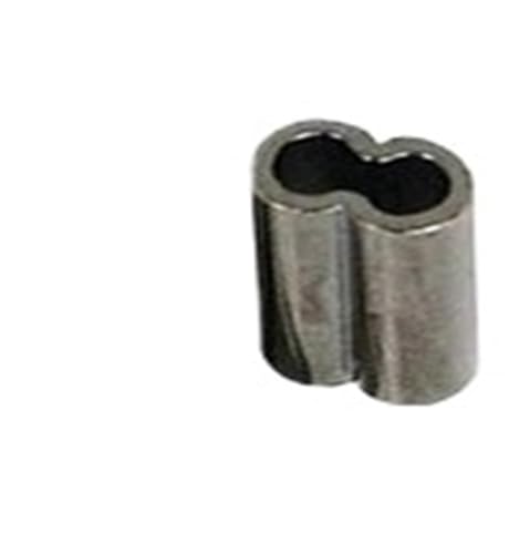 Aluminiumhülse 3mm 100 stücke Angeln Crimp hülse Rohr Kupfer Rohr Draht Aluminium Hülsen Anschluss Rohre Zubehör von AURVIX