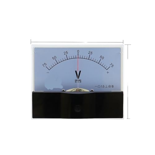 Analoges Voltmeter, analoges Voltmeter, Strompanel (15 V – 0 – 15 V) von AURVIX