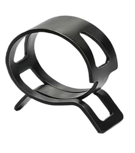 Edelstahl-Sattelklemme 165 stücke 6-22mm Schwarz Wasser Schlauch Clip Rohr Klemme Metall Verschluss von AURVIX