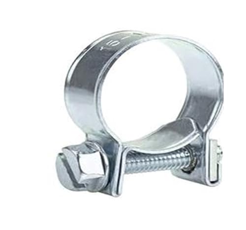 Edelstahl-Sattelklemme 84 Stück 7–18 mm Klemmen for Wasserrohre. von AURVIX