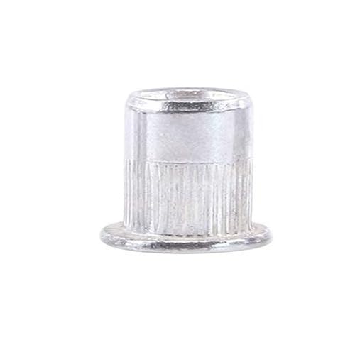 Flachkopf-Gewindeeinsatz nut 180Pcs Metric Niet Mutter Sortiment Kit Aluminium Flache Kopf Gewinde von AURVIX